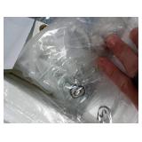 Furnulem 6 Tier Corner Shelf with LED Light, 67.5 Tall Standing Shelf Organizer, White Narrow Bookshelf with Storage Rack for Wall Corner, Living Room, Bedroom, Metal Frame, Wood Display Shelf