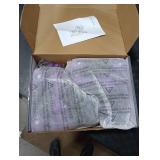 HXWY Kids Roller Skates for Boys Girls Child, Adjustable 4 Sizes Roller Skates for Adult and Youth with Light Up Wheels, Black Purple Patines para ninas for Outdoor Indoor Sports (Large - Youth (4-7)