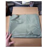Dailyset 10-Pack Sage Green Tablecloths for Rectangle Tables, 70 x 120 Inches, Stain-Resistant Polyester Fabric for 6 Foot Tables - Washable Table Covers for Weddings, Birthday Parties, Events