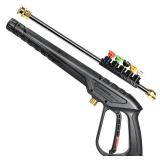 Coyardor Pressure Washer Gun 3600 PSI with Extension Wand, M22-14mm Fitting, Replacement for Ryobi, Karcher, Honda, Greenworks, Briggs & Stratton, Gas Power Washer