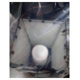 anyperfect 18 Solar Lanterns Outdoor Waterproof, Glass Solar Flickering Flame Lantern Large Hanging Solar Lantern Metal Decorative for Patio Garden Backyard Outside Tabletop Mothers Day Gifts Mom