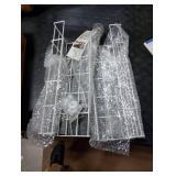 Under Desk Cable Management Tray - Under Desk Cable Organizer for Wire Management. Super Sturdy Desk Cable Tray. Perfect Standing Desk Cable Management Rack (White Wire Tray - Set of 2X 16