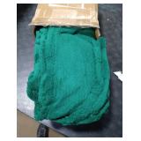 Linecooo Dark Green Fleece Throw Blanket 50x70 for Couch Sofa Bed,Super Soft Cozy Plush Microfiber Flannel Blanket with 3D Checkered Design Lightweight for Adults,Woman,Girls