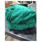 Linecooo Dark Green Fleece Throw Blanket 50x70 for Couch Sofa Bed,Super Soft Cozy Plush Microfiber Flannel Blanket with 3D Checkered Design Lightweight for Adults,Woman,Girls