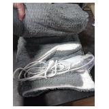 Heated Blanket Electric Blanket,Cozy Faux Rabbit Fur & Soft Flannel Warm Heater Throw Blanket with 5 Fast Heating Levels &10Hours Auto-Off Over-Heat Protection 50 x 60 (Grey)