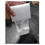 Tfirhuoe Acrylic File Folder Organizer, Clear Hanging File Organizer Box for Letter Size, Desktop File Holder with Handles, Slim Filing Storage Box for Desk Office Home Work -1 Pack