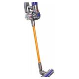 Casdon Dyson Cordless Vacuum Interactive & Officially Licensed Toy Dyson Vacuum For Children Aged 3+ Realistic Role-Play Fun, Purple and Orange - Retail: $24