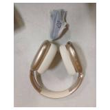 Wentronic Y01 Wireless Noise Canceling Headphones Bluetooth 5.3 Over Ear Headphones with Microphone, Hi-Res Audio, 48H Playtime, Foldable Comfortable Earpads,Compatible with iOS,Android,PC, Starlight 