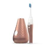 Tao Clean UV Sanitizing Sonic Toothbrush and Cleaning Station, Electric Toothbrush, Dual Speed Setting, Rose Gold (Pre Owned, Brush Head Not Included) - Retail: $119