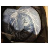 Washable Dog Bed Mat Soft Dog Crate Pad Fluffy Pet Kennel Beds Sleeping Mattress with Non-Slip Bottom for Large Jumbo Medium Small Dogs, 47 x 29 Inch, Blue - Retail: $33