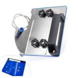 45°Angle Grinder Chamfer Cutting Stand,100-Type Angle Grinder Bracket Stainless Steel-with Water Pipe Interface,Angle Grinder Tool for Cutting Ceramic Stone,Cutting bracket,Begonia Corner Cutting Too