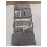 Kopi Baby Portable Diaper Changing Pad - Baby Diaper Changer Travel Bag with Wipes Pocket, Smart Design Portable Changing Mat, Infant Travel Station Kit, Gift for Newborn Girl & Boy - Grey, Premium - 