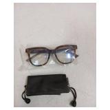 miyya Blue Light Glasses for Women & Men Oversized UV & Blue Light Blocker Chunky Frames, Stylish Eyewear Accessories - Retail: $17