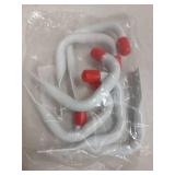Tetra-Teknica UH03-6P-W Heavy Duty Garage Storage Utility Hooks, Color White, 6 per Pack - Retail: $9