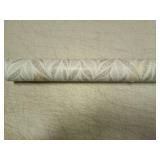 Safiyya 393"x17.3" Boho Peel and Stick Wallpaper Beige and White Wallpaper Leaf Self Adhesive Removable Wall Paper for Bathroom Bedroom Contact Paper for Walls Vinyl Roll - Retail: $36