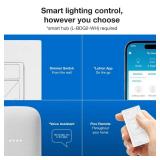 Lutron Caseta Original Smart Dimmer Switch (Lutron Smart Hub Required), for LED Lights, 150 Watt, Single-Pole/3-Way, No Neutral Required, PD-6WCL-WH, White - Retail: $65