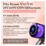 3 Pack V11 Filters Replacement for Dyson, Vacuum Filters Replacement Compatible with Dyson V11 Animal Torque Drive Complete V15 Detect Cordless Vacuum, Replace Part # 970013-02 - Retail: $17