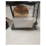 Feng Shui Gong Decor, Zen Brass Desktop Decor, 6.4x6.3x2 Inch Mini Sound Healing Instrument for Home, Office, Party, Yoga, Gift - Retail: $10