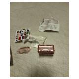 KOREDA Compatible with AirPods 4 Case Cover, Funny Suitcase Design Case for Airpods 4th Generation 2024, Cute Fashion Protective Hard Case with Cleaner Kit & Keychain (Rose Gold) - Retail: $14