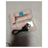 USB C Lavalier Microphone Wireless Mini Mic for Type-C Android Phone/Tablet/PC Video Recording Clip-on Mics with Rotatable Clip&Denoise Recording, Ideal for Vlog Tiktok Youtube Content Creator, Pink -