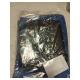 GUSTARIA Mahjong Mat, Mahjong Table Mat with Prints & Extra Dice, for Poker, Card, Mahjong, Dominoes Games (Blue, 35 inches) - Retail: $28