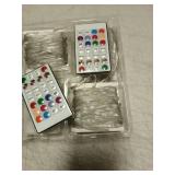 2 Pack Fairy Lights Battery Operated Color Changing String Lights with Remote, 16.4FT Twinkle Lights USB Plug or Battery Powered, Outdoor Christmas Decorations for Bedroom Wedding Party Indoor - Retai