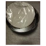 ZeroPone 9 Inch 304 Stainless Steel Springform Pan with Removable Bottom, Nonstick Round Spring Form Cheesecake Pan with 30 Pcs Parchment Paper Liners - Retail: $17