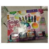 Dan&Darci Soap & Bath Bomb Making Kit for Kids, 3-in-1 Spa Science Kits, Easter Craft Gifts for Girls & Boys Age 6-12 Year Old Girl Crafts: DIY Experiment Toys, Gift for Kid Ages - Retail: $35