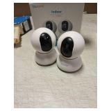 blurams 5G Cameras for Home Security, 2K Pet Camera with Phone App, 360° PTZ Indoor Camera w/Dual-Band WiFi6, Free Human/Motion/Sound Detection, 2-Way Talk, Night Vision, Compatible with Alexa, 2Pack