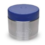 LunchBots 12oz Insulated Food Jar Stainless Steel Wide Mouth - Container With Vented Lid - Keeps Contents Hot or Cold for Hours - Leak-Proof Portable Thermal Food Jar is Ideal for Soup - Navy - Retail