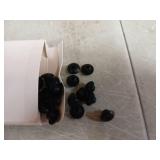 PEUTIER 120pcs Pegboard Hook Locks, Peg Hook Stoppers Clips Fit for 1/4 Inch Peg Board Push Pin Tool Organizer Peg Locks Round Holes for Hanging Stopping Hooks from Falling Off (Black) - Retail: $10