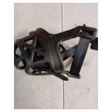 BARKLESS Dog Muzzle, Basket Muzzle for Biting, Chewing and Scavenging, Humane Cage Mouth Cover, Perfect for Grooming and Training Large Aggressive Reactive Dogs (L, Black) - Retail: $22