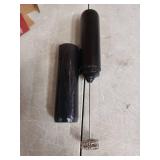 CIRCLE JOY Rechargeable Milk Frother Hanheld, Dual Coil Whisk Head Electric Coffee Frother, Portable Hand Frother Wand Drink Mixer for Matcha Lattes Cappuccino, Kitchen Gifts, Black - Retail: $10