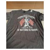 Battle of Lexington and Concord American Revolution History T-Shirt-Lg - Retail: $20
