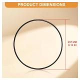 KEXWAN Canister Filter O-Ring,Replacement O-Rings Compatible with SunSun HW302, HW402, HW702 (2PCS) - Retail: $8