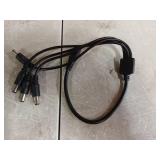 LETONDA BNC Video Cable - 4mm Thickened Upgraded Version A Safer More Reliable Integrated BNC Video Power Extension Cable for Security Camera CCTV Monitoring and DVR System installations (1, 16.4ft) -