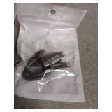 BOUTOP [MFi Certified] USB C to Lightning Adapter Support 36W PD Fast Charging with Anti-Loss Design Compatible with iPhone Gray -2 Pack - Retail: $7