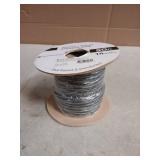 Monoprice Speaker Wire - CL2 Rated, 2-Conductor, 14AWG, PVC Jacket, 99.9% Oxygen-Free Pure Bare Copper, 50 Feet, Black - Retail: $46
