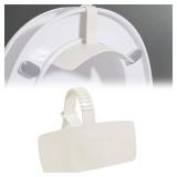 Toilet Splash Guard Pee Deflector Urine Guard Prevents Pee Leaks Center Strap with O-Ring Handle | Comfortable Pee Guard & Urine Deflector for Kids, Adults | Universal Fit (1, 11.4inchx6.3inch)