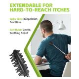 Back Scratcher Stocking Stuffers for Adults Men Extendable Metal Scratchers Christmas Gifts for Men Women Cool Items Tools Ideas Gadgets Husband Wife Dad Kids Elderly White Elephant Gifts for Adults -