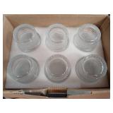ISMASOAN Hobnail Drinking Glasses Set of 12, Stackable Glasses 12 oz and 7 oz, Bubble Glasses Drinking, Vintage Glassware, Beaded Glassware, Highball Glasses, Gift Box Set - Retail: $27