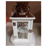 HugMemories Memorial Lantern, Bereavement Sympathy Gifts for Loss of Loved One Mother Father Brother Sister, Sympathy Lantern Condolences Funeral Gifts in Memory of Loved One with LED Candle - Retail: