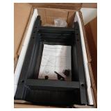 Homeiju Desktop Bookshelf, 4-Tier Stackable Narrow Desk Bookcase, Adjustable Industrial Desk Organizer Display Shelf, Wood Desktop Book Organizer for Living Room, Bedroom and Home Office(Grey) - Retai