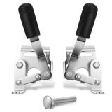 Heavy Duty Wheelchair Brakes Silver Wheel Locks Transport Chair Brake Drive Wheelchair Parts Universal Brake Replacement Parts for 7/8" Tubing, Side Mount Bolt on Style(1 Pair, Silver) - Retail: $21