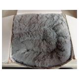 Dog Beds Crate Pad for Medium Dogs Fit Metal Dog Kennel,Ultra Soft Puppy Bed Washable & Anti-Slip Kennel Pad for Dogs Cozy Sleeping Mat,Gray 30inch - Retail: $25