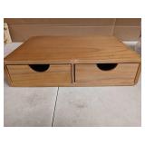 Wooden K Cup Organizer Coffee Pod Storage Box, Coffee Pods and Tea Organizer Holder, K Pod Drawer Coffee Maker Machine Stand, Organizador De Cafe, Kcup Drawer Organizer Under Brewer, 30 Pod Capacity -