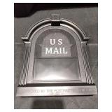 Craftsman Mailbox and Post Kit, Black - Retail: $82