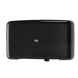 Tork Twin Mini Jumbo Toilet Paper Roll Dispenser Black T2