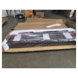 60 in. Recessed Ultra Thin Wall Mounted Electric Fireplace in Black - Retail: $415