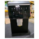 Hooure12.2 in. Stainless Steel 62 lb./24 H Freestanding Countertop Chewable Pellet Ice Maker Crescent Ice Cubes - Retail: $985